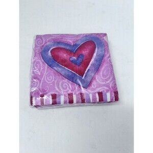 Paper napkins sealed New deadstock hearts valentines